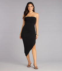 So Loved Tube Bodycon Midi Dress