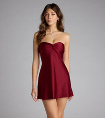 Twist And Turn Mini Dress