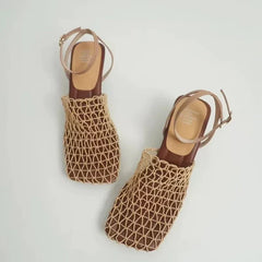 Mesh Weave Heels