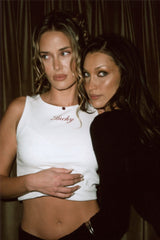 x BELLA HADID Reno Tank Top - Lone Star White